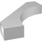 Ekena Millwork 5 1/2-in. W x 30-in. D x 36-in. H Westlake Architectural Grade PVC Knee Brace BRCP055X30X36WTL - alternate 3